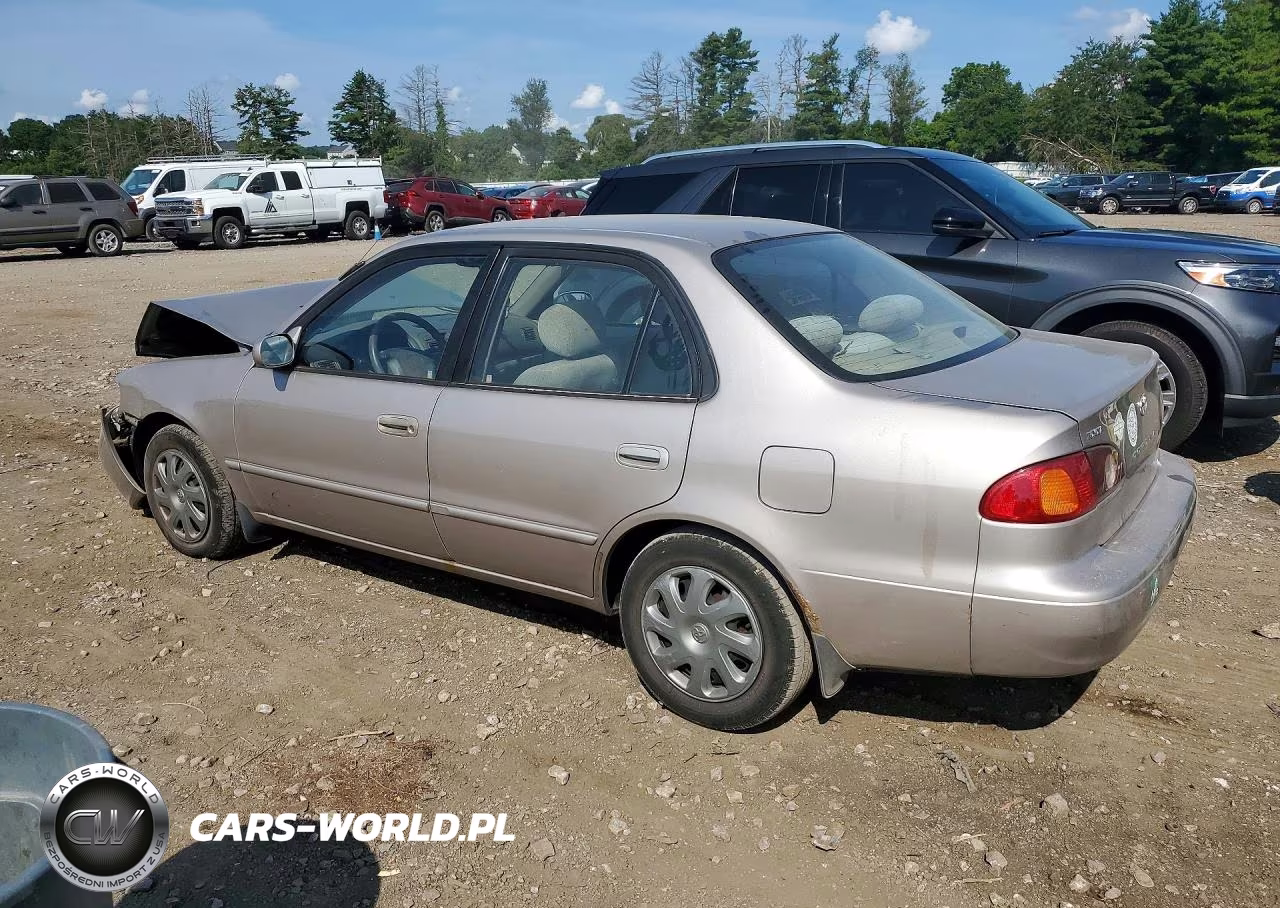 2002 Toyota Corolla Le VIN:2T1BR12E02C589041 - 2