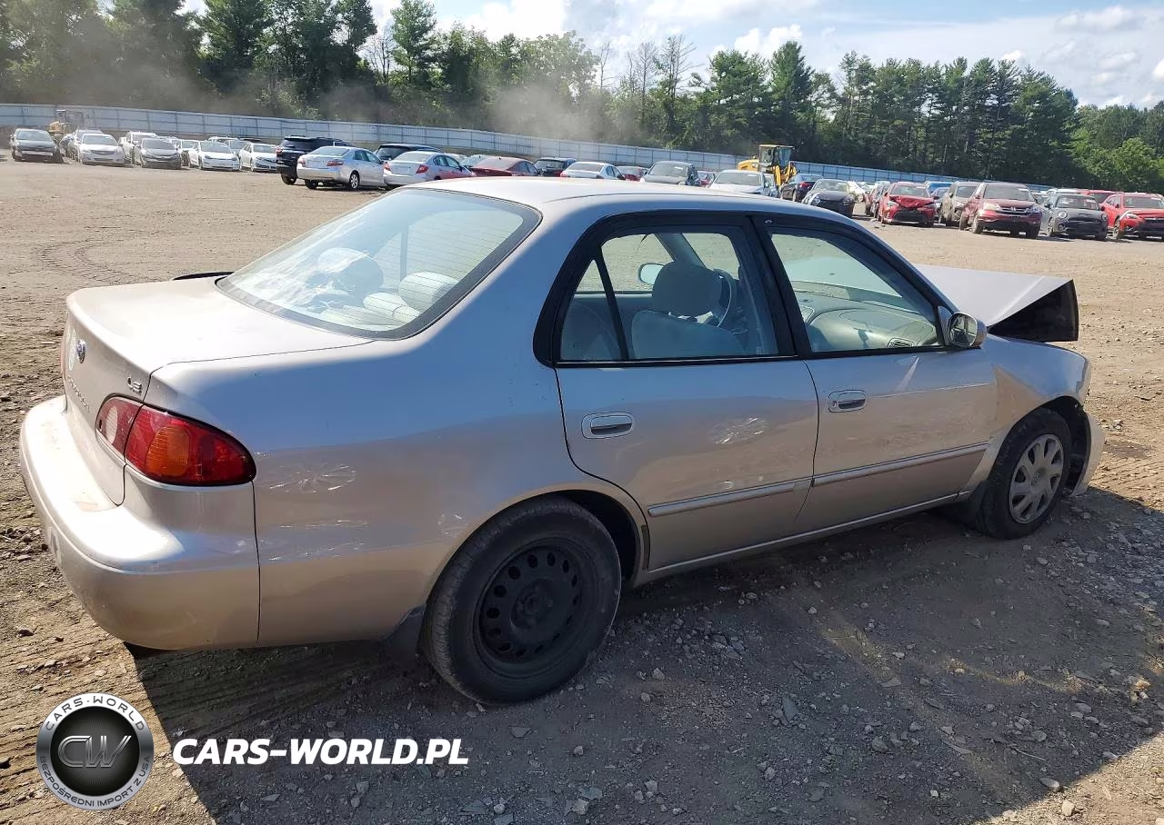 2002 Toyota Corolla Le VIN:2T1BR12E02C589041 - 3