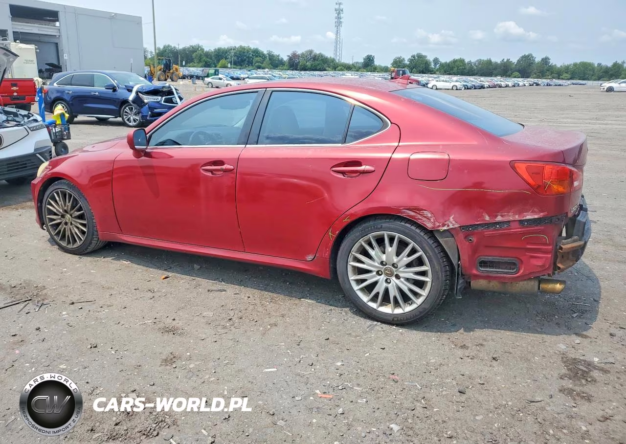 2007 Lexus Is 250 VIN:JTHBK262372053876 - 2