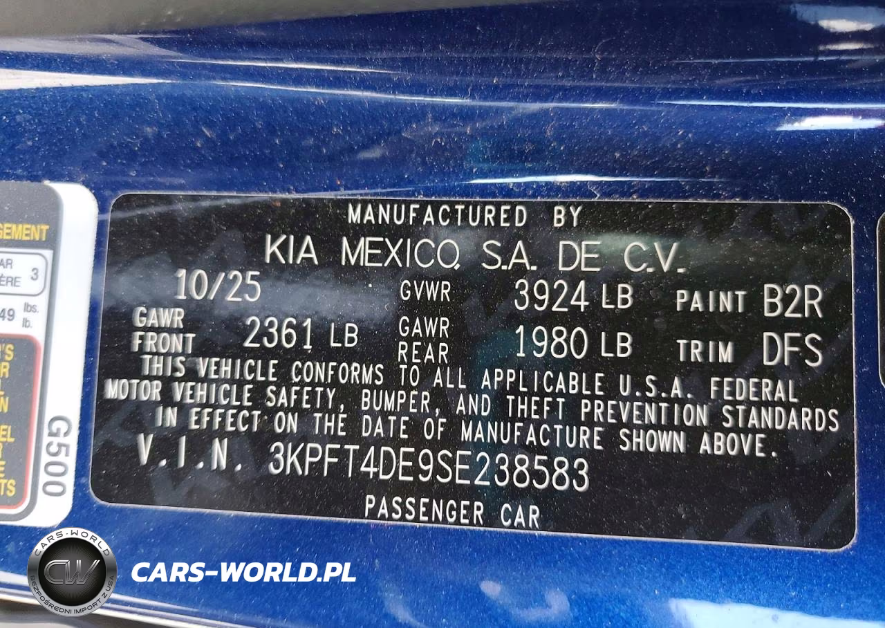 2025 Kia K4 Lxs VIN:3KPFT4DE9SE238583 - 12