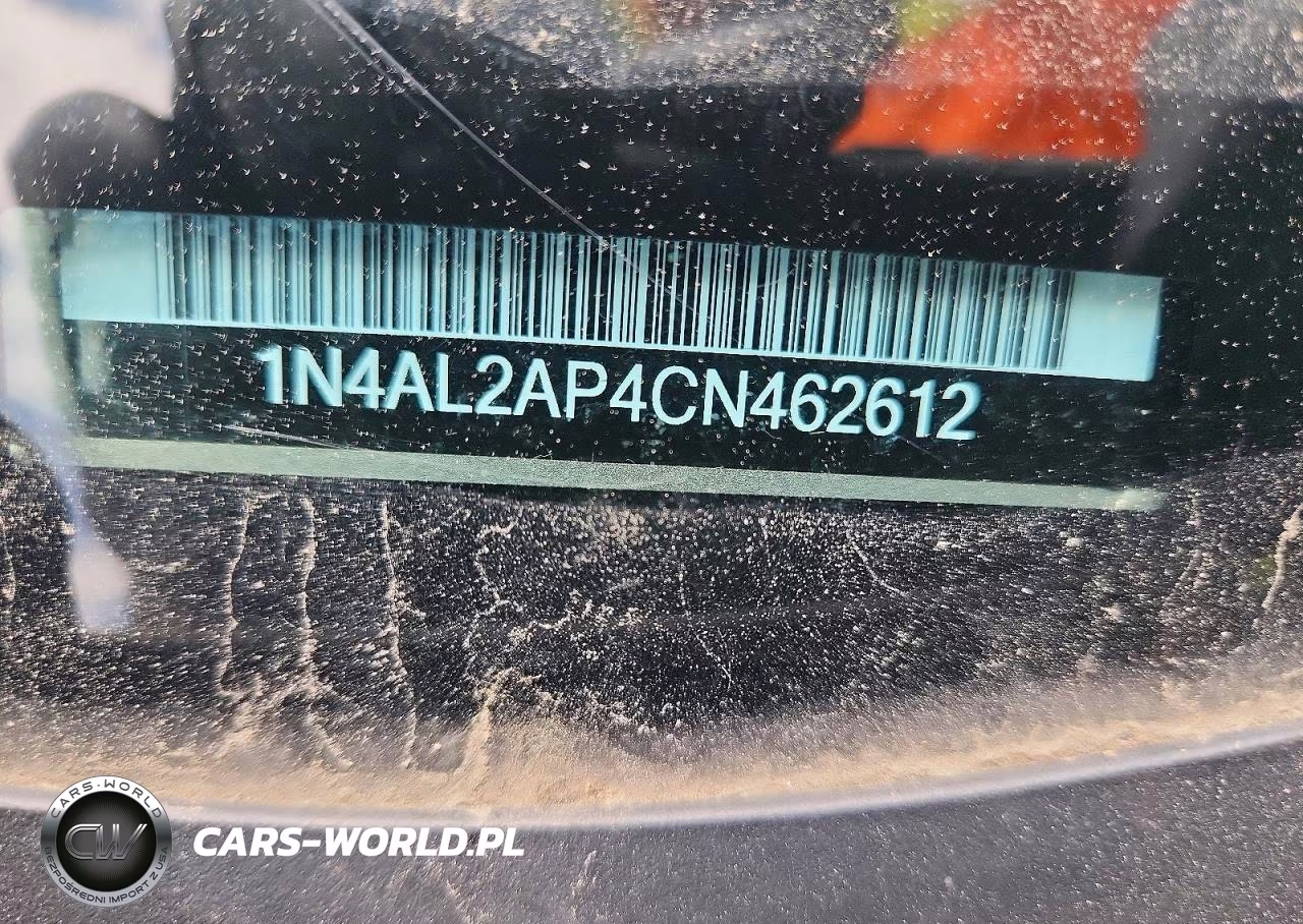 2012 Nissan Altima 2.5 VIN:1N4AL2AP4CN462612 - 12