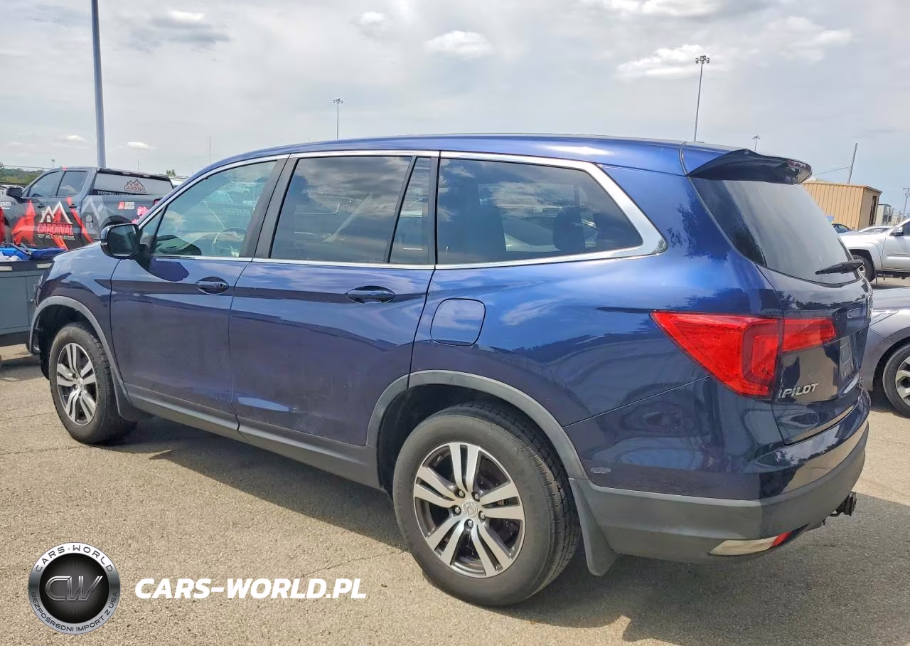 2017 Honda Pilot Exl VIN:5FNYF6H52HB079267 - 2