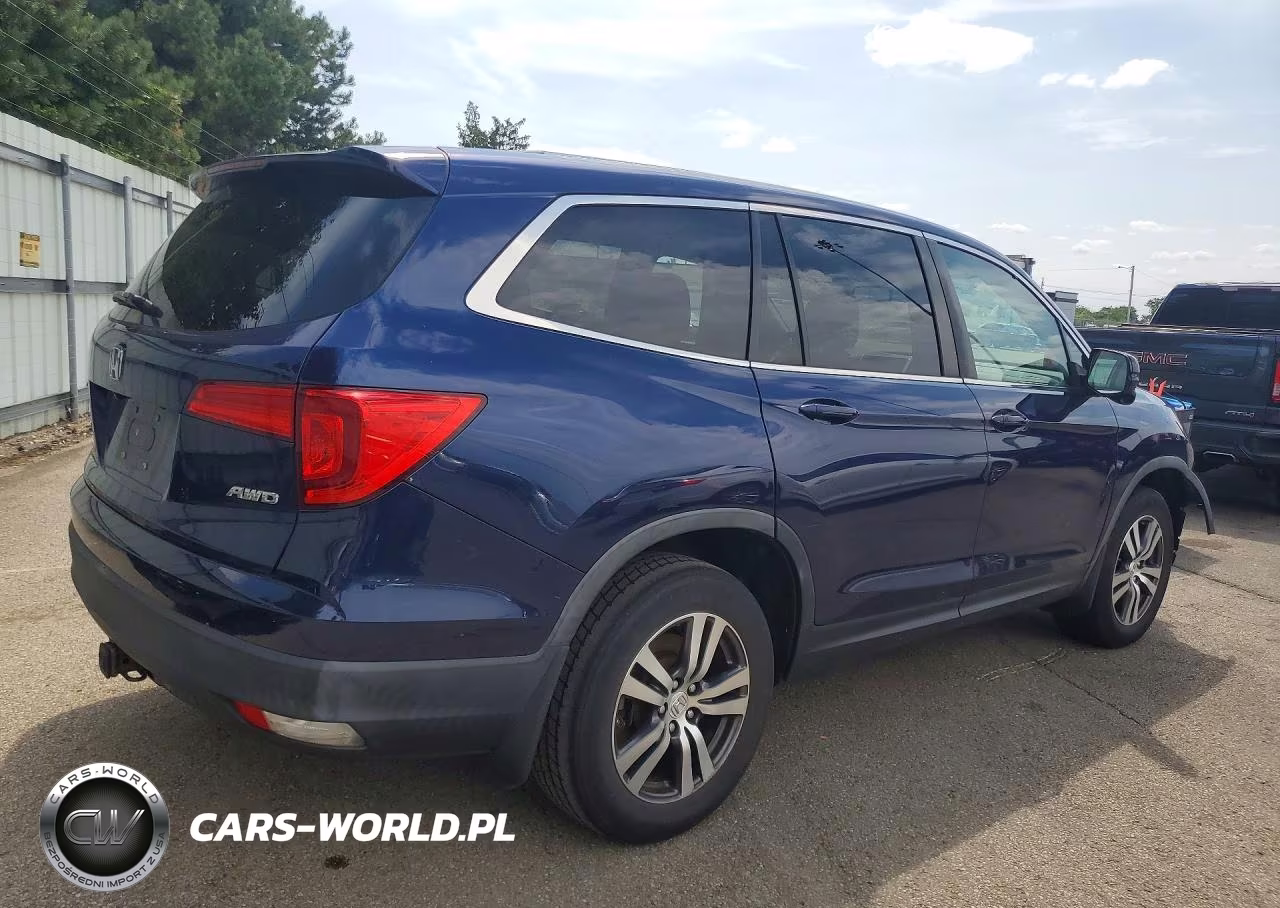 2017 Honda Pilot Exl VIN:5FNYF6H52HB079267 - 3