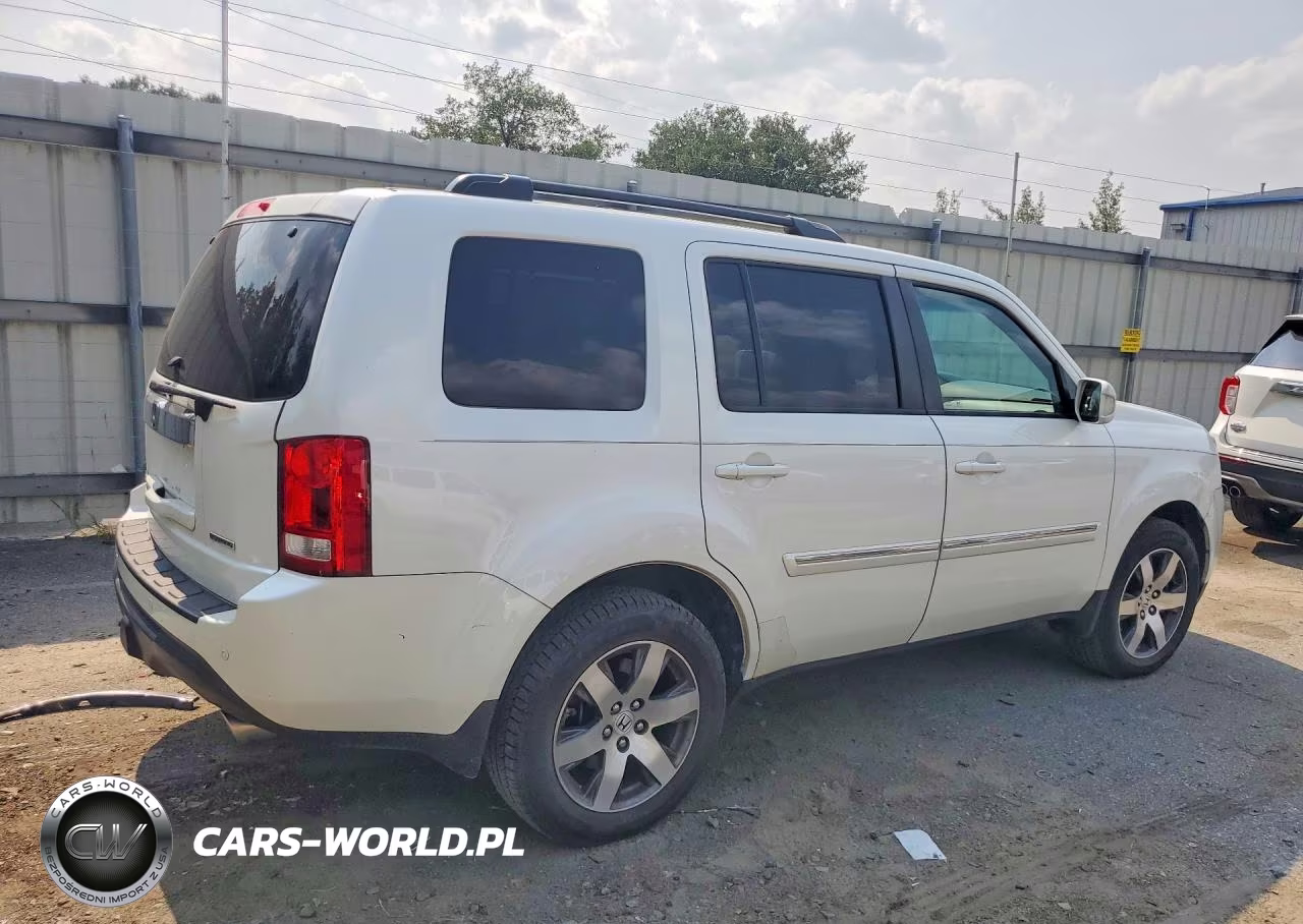 2012 Honda Pilot Touring VIN:5FNYF3H94CB033157 - 3