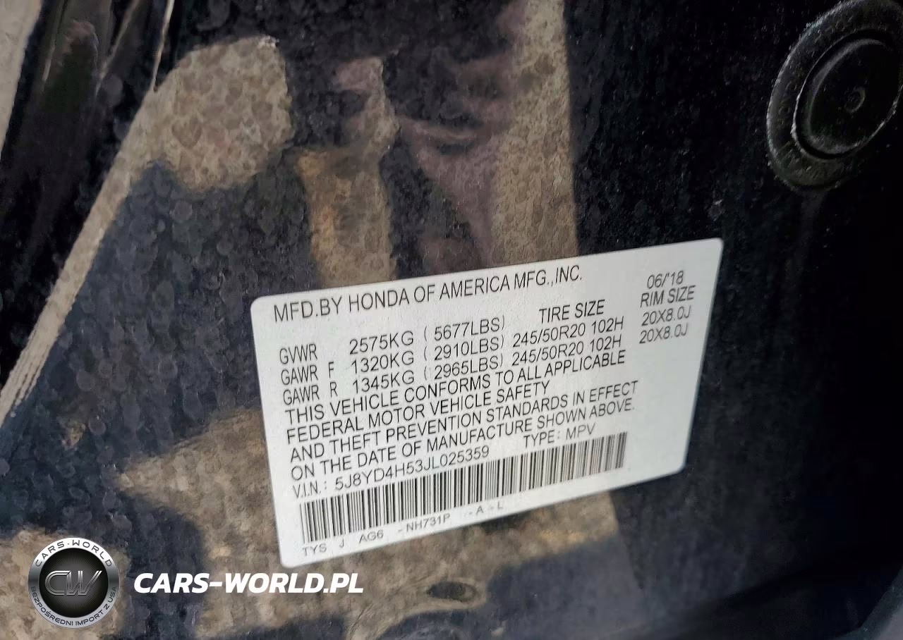 2018 Acura Mdx Technology VIN:5J8YD4H53JL025359 - 13