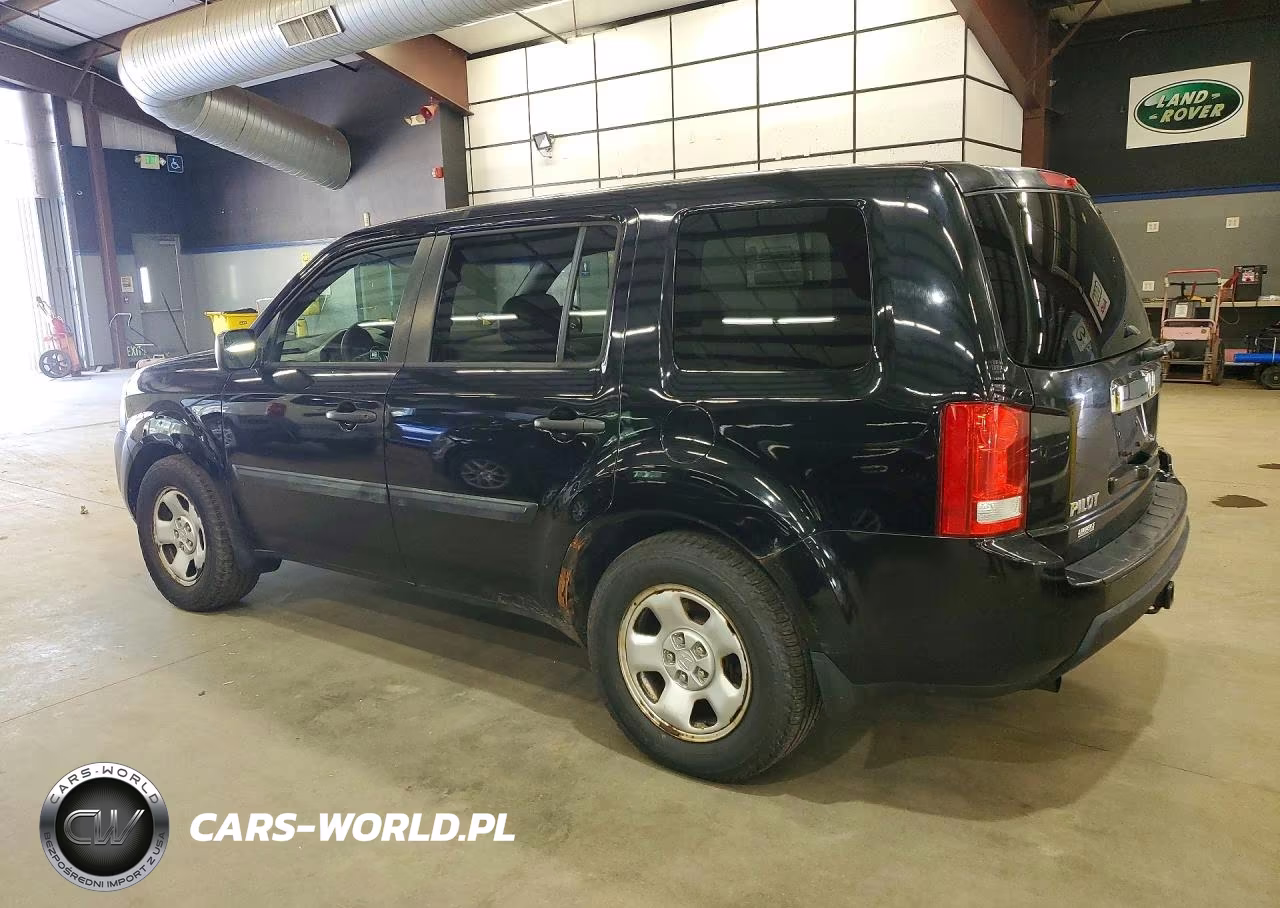 2011 Honda Pilot Lx VIN:5FNYF4H25BB014446 - 2