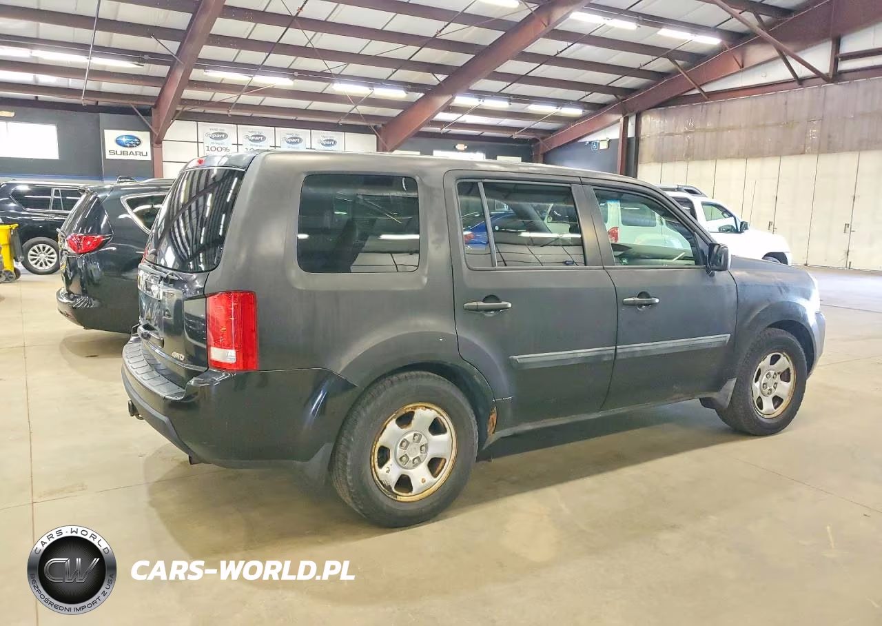 2011 Honda Pilot Lx VIN:5FNYF4H25BB014446 - 3