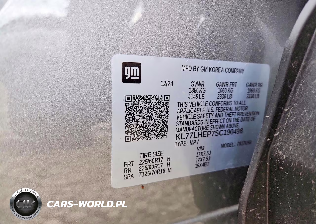 2025 Chevrolet Trax 1Lt VIN:KL77LHEP7SC190498 - 13