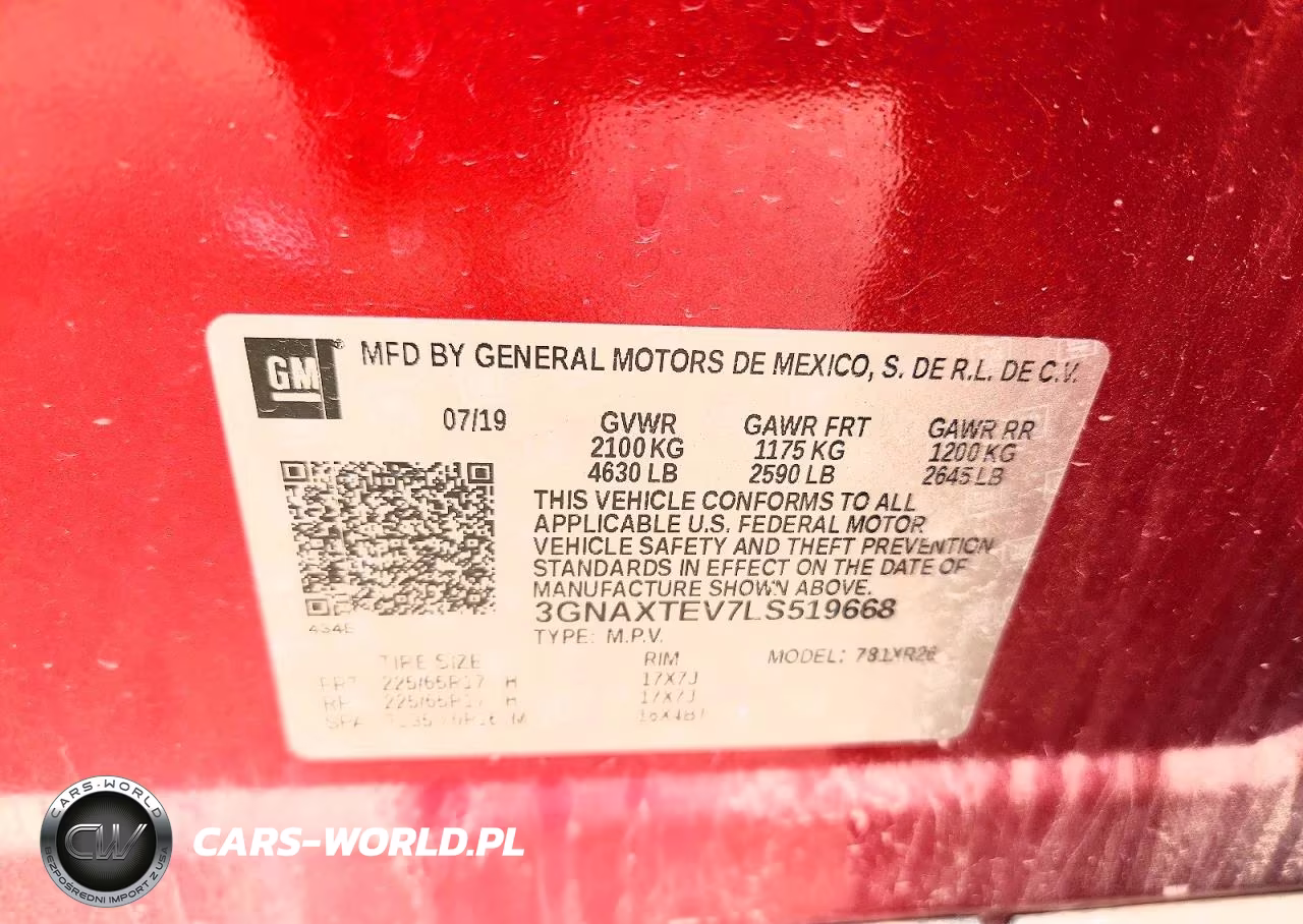2020 Chevrolet Equinox Lt VIN:3GNAXTEV7LS519668 - 13