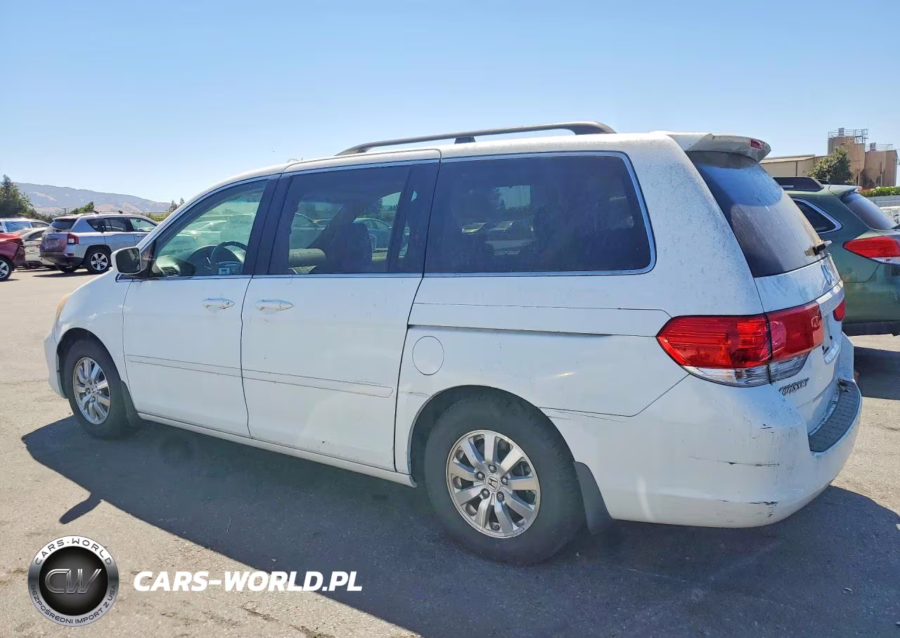 2009 Honda Odyssey Exl VIN:5FNRL38789B038933 - 2