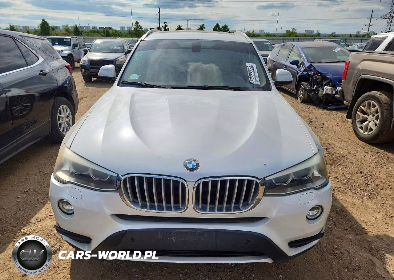2015 BMW X3 xDrive28I VIN:5UXWX9C57F0D48471 - 5