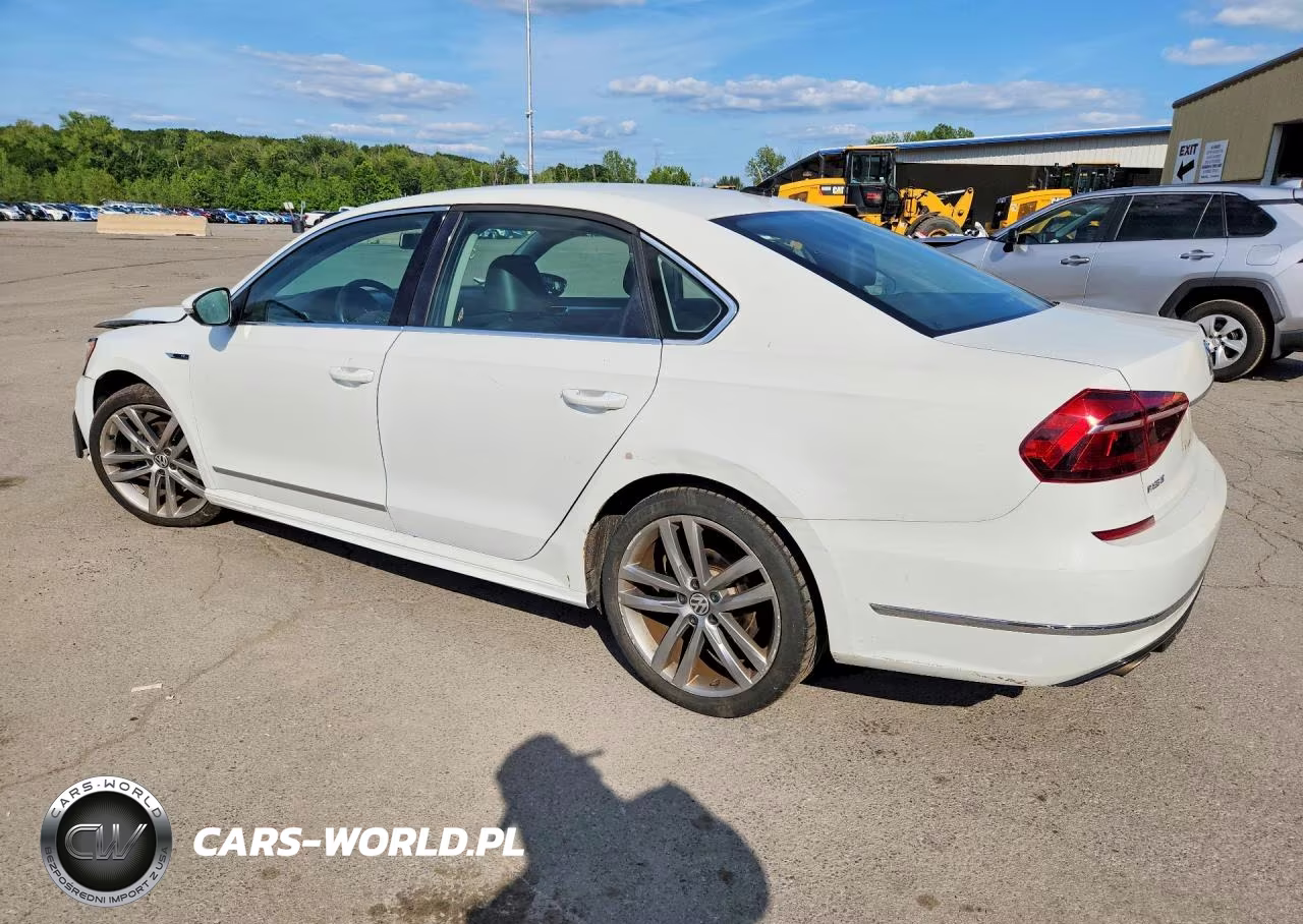 2017 Volkswagen Passat R-Line VIN:1VWDT7A36HC076856 - 2