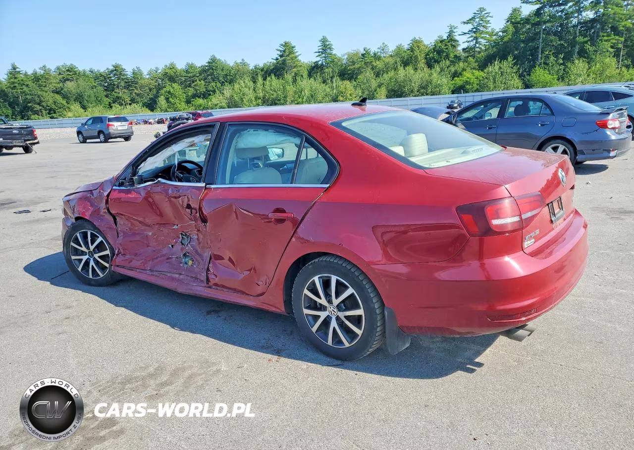 2017 Volkswagen Jetta Se VIN:3VWDB7AJ6HM206666 - 2
