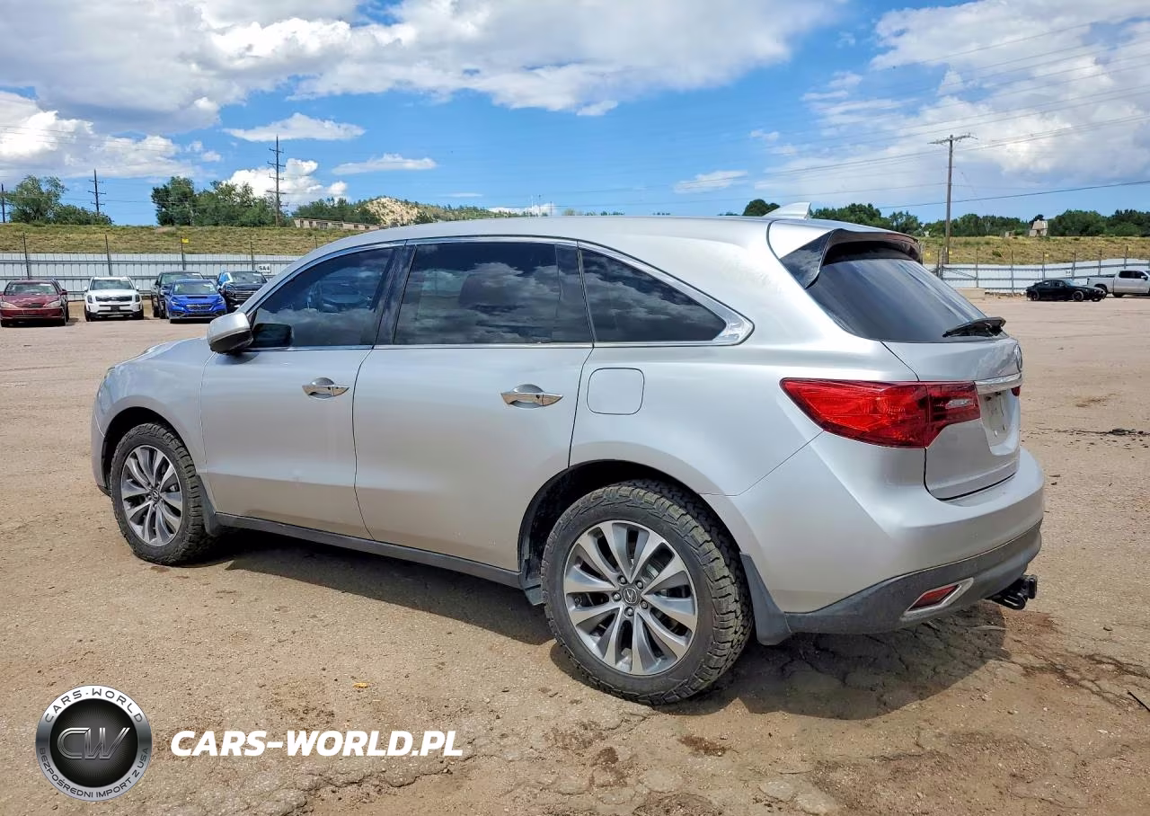 2014 Acura Mdx Technology VIN:5FRYD4H43EB049304 - 2