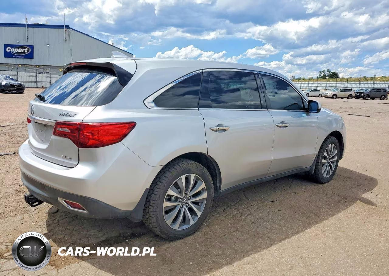 2014 Acura Mdx Technology VIN:5FRYD4H43EB049304 - 3