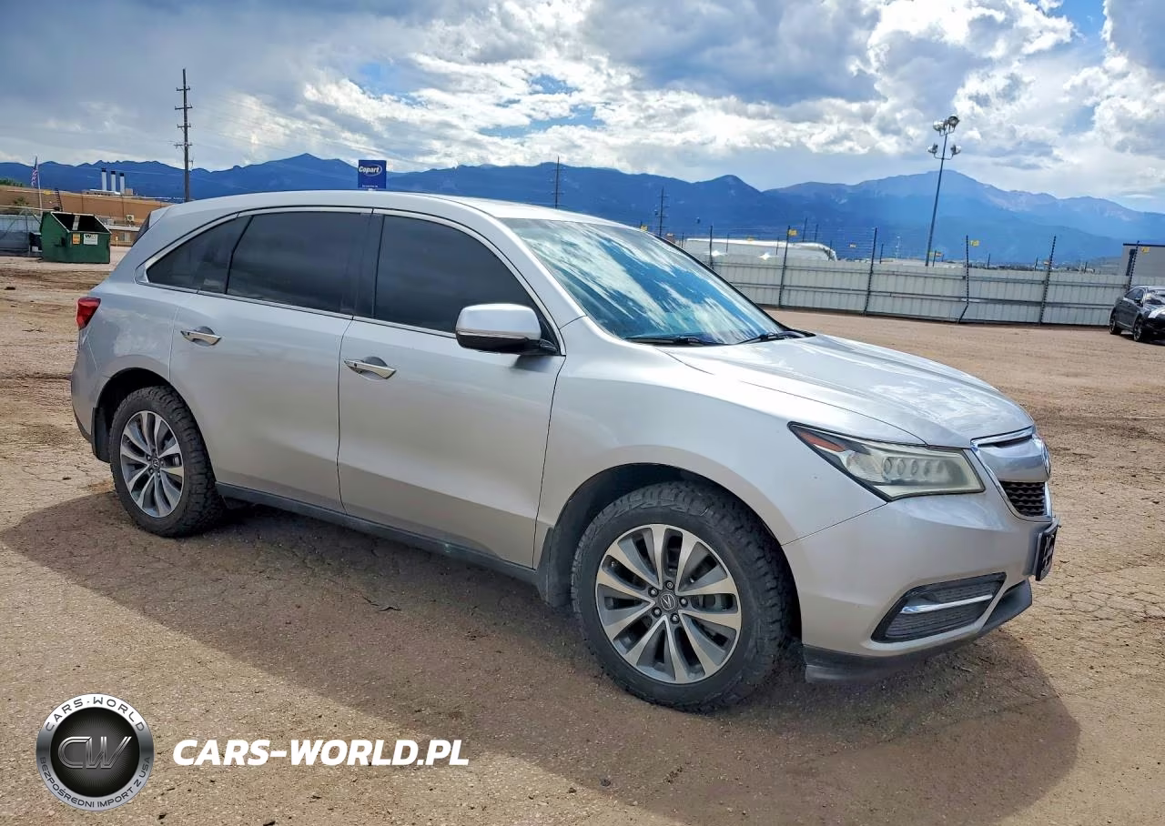 2014 Acura Mdx Technology VIN:5FRYD4H43EB049304 - 4