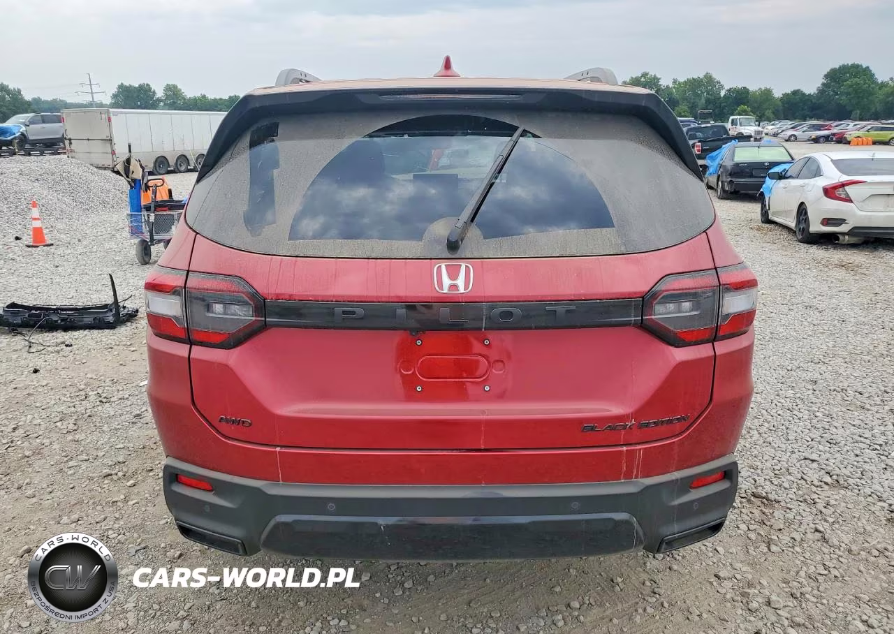 2026 Honda Pilot Black Edition VIN:5FNYG1H99TB017487 - 6