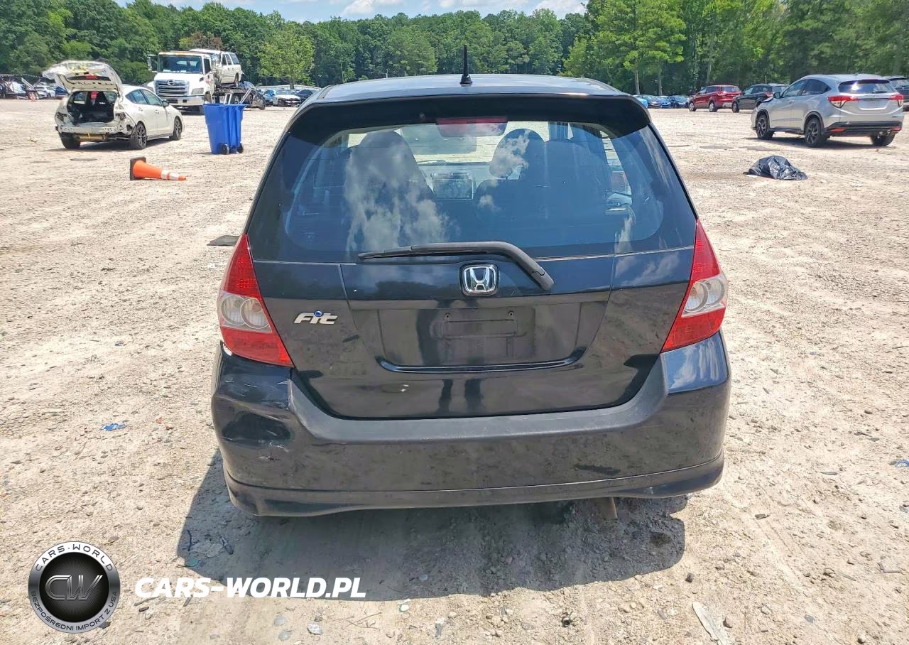 2008 Honda Fit Sport VIN:JHMGD38608S005372 - 6