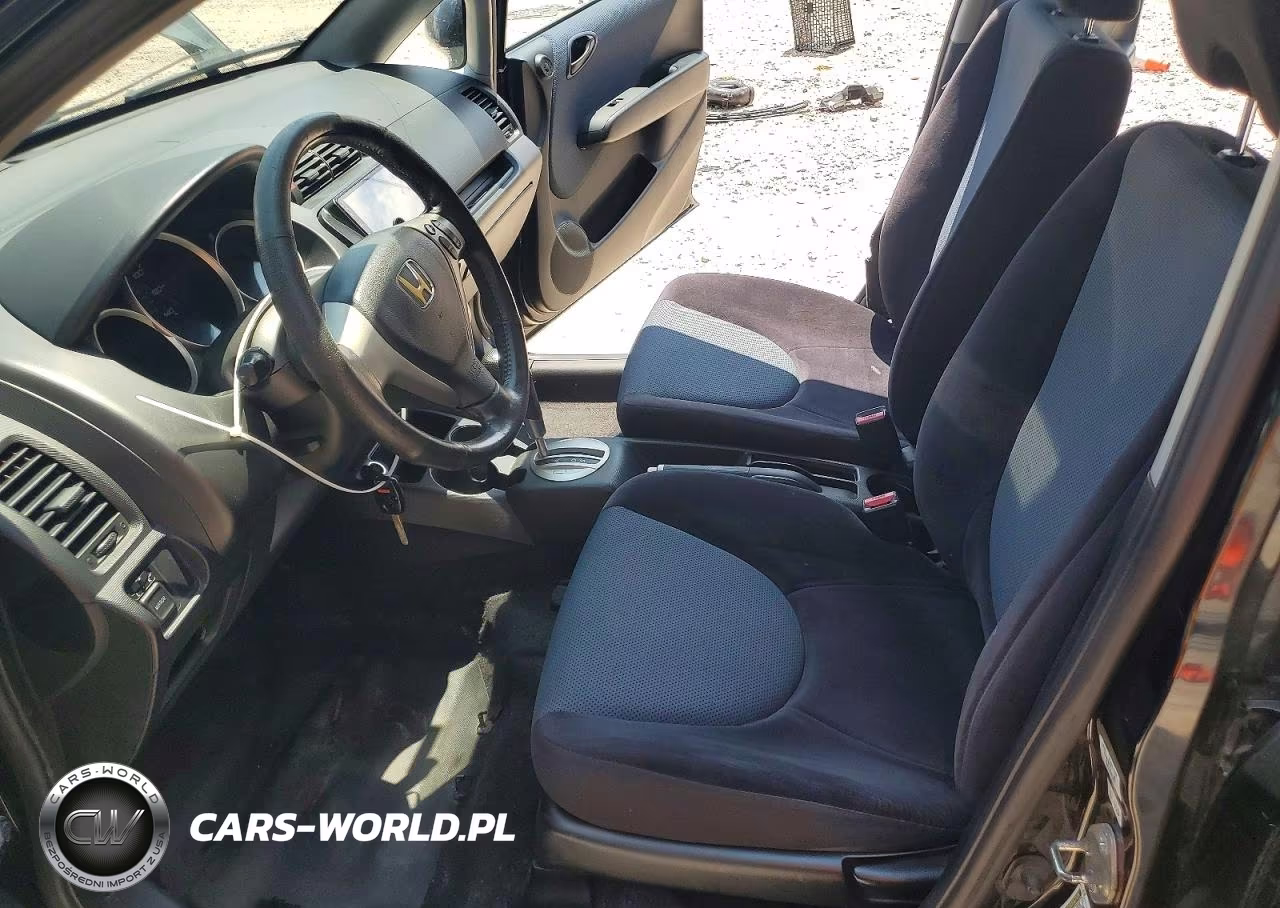 2008 Honda Fit Sport VIN:JHMGD38608S005372 - 7