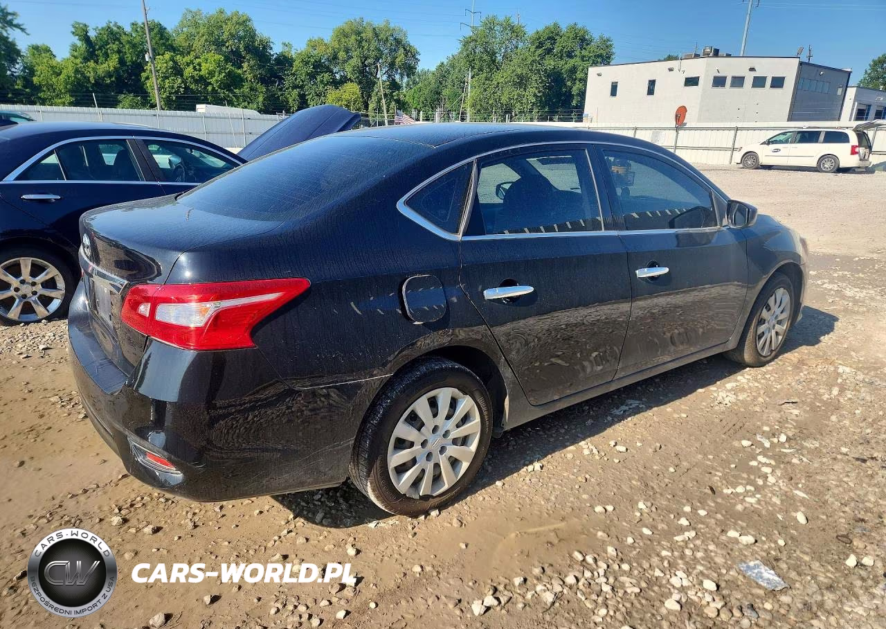 2019 Nissan Sentra S VIN:3N1AB7AP6KY256187 - 3