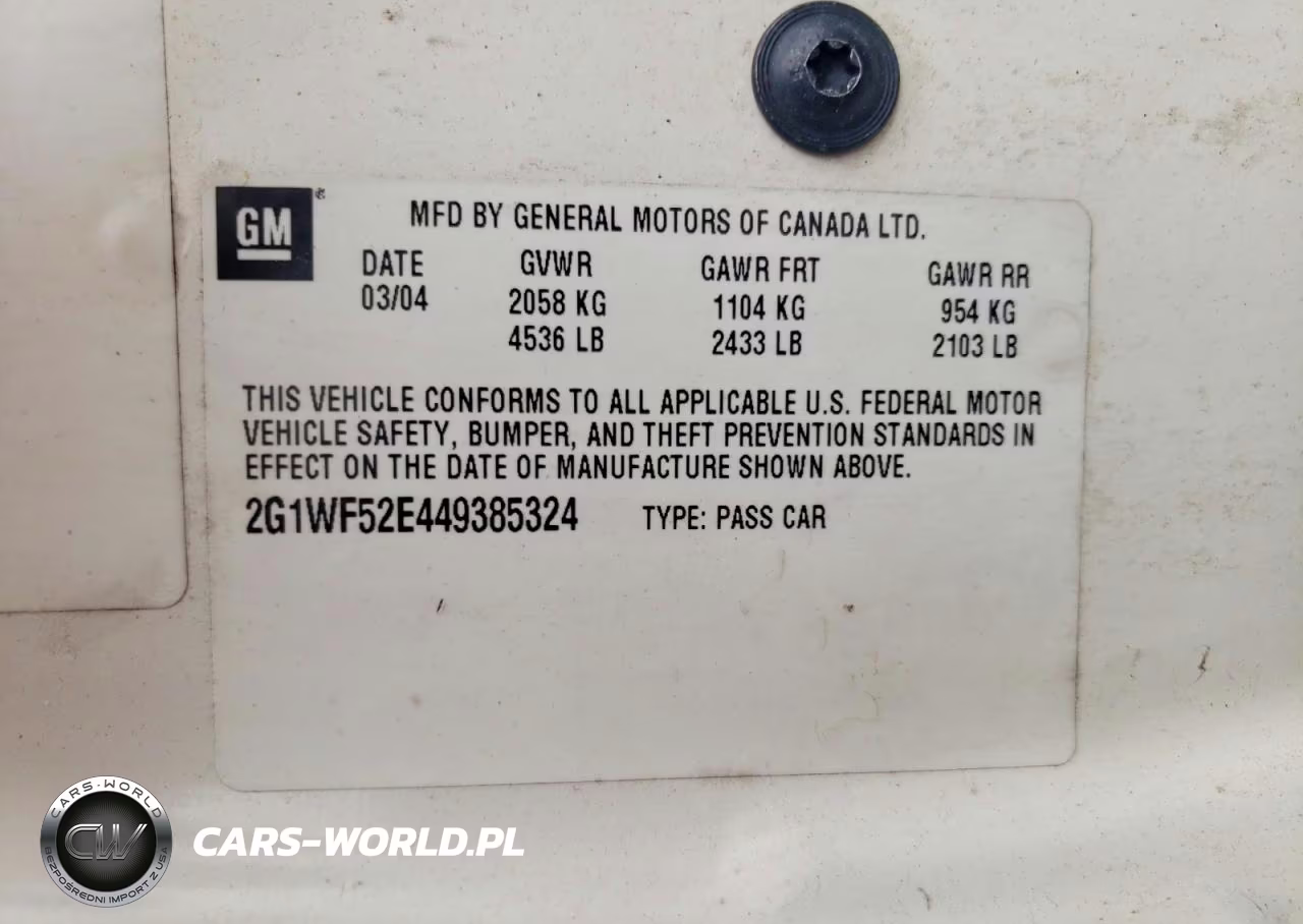 2004 Chevrolet Impala VIN:2G1WF52E449385324 - 12