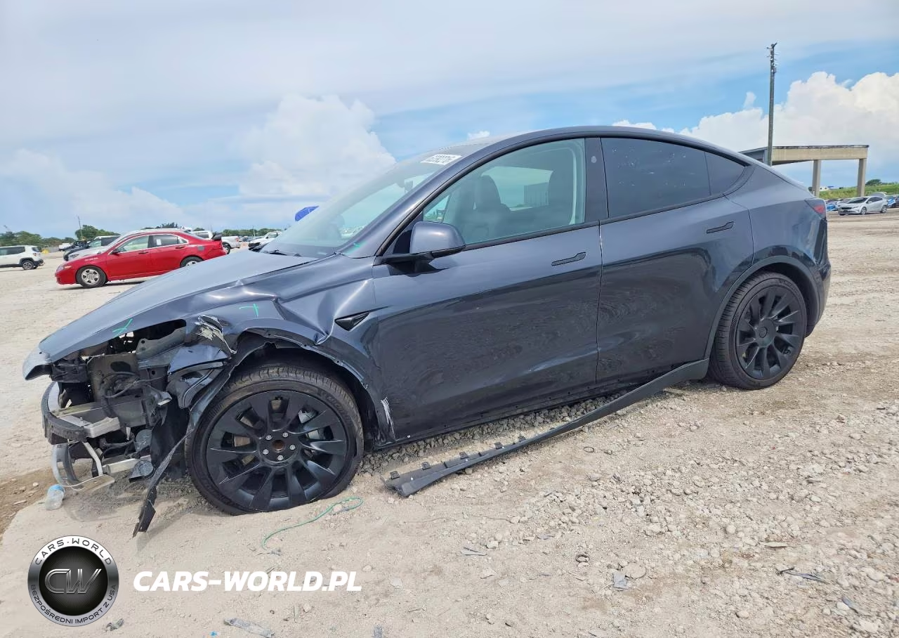 2024 Tesla Model Y VIN:7SAYGDED9RF056098 - 1