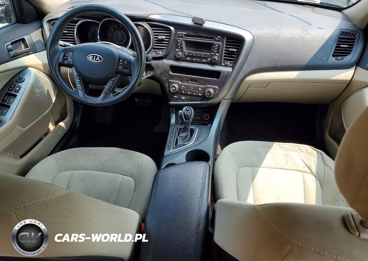2011 Kia Optima Lx VIN:KNAGM4A78B5074856 - 8