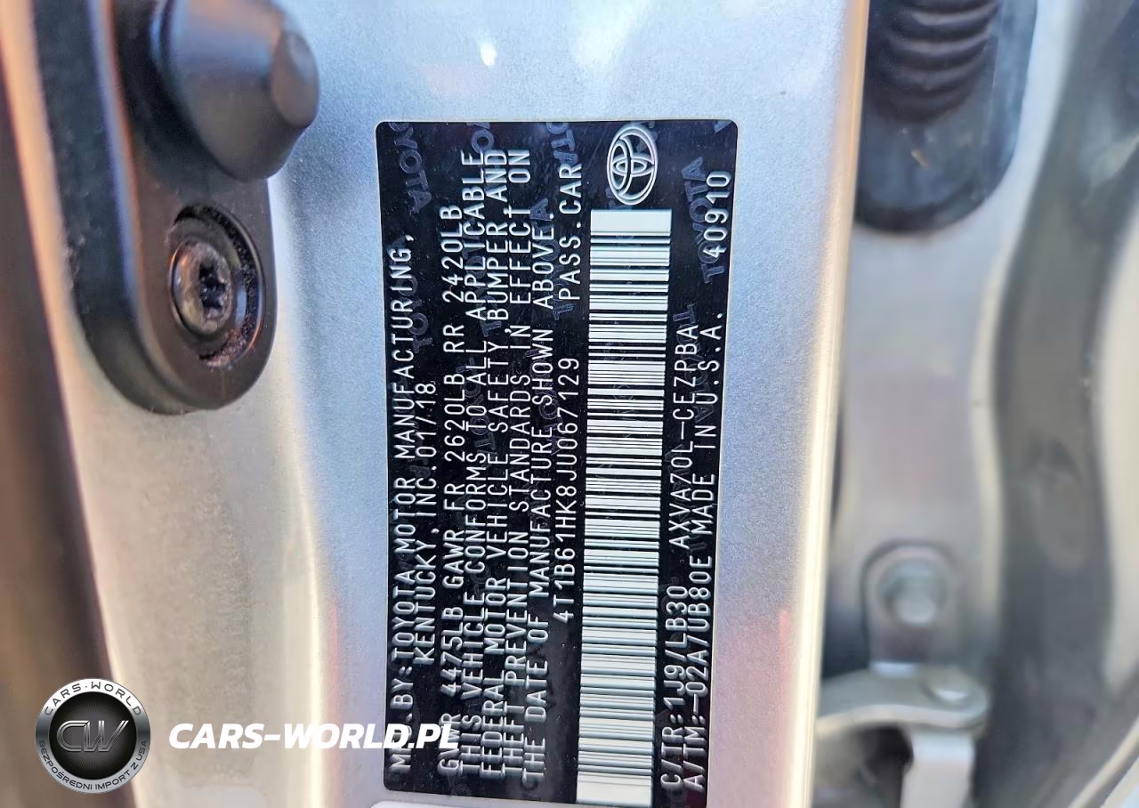 2018 Toyota Camry Xse VIN:4T1B61HK8JU067129 - 12