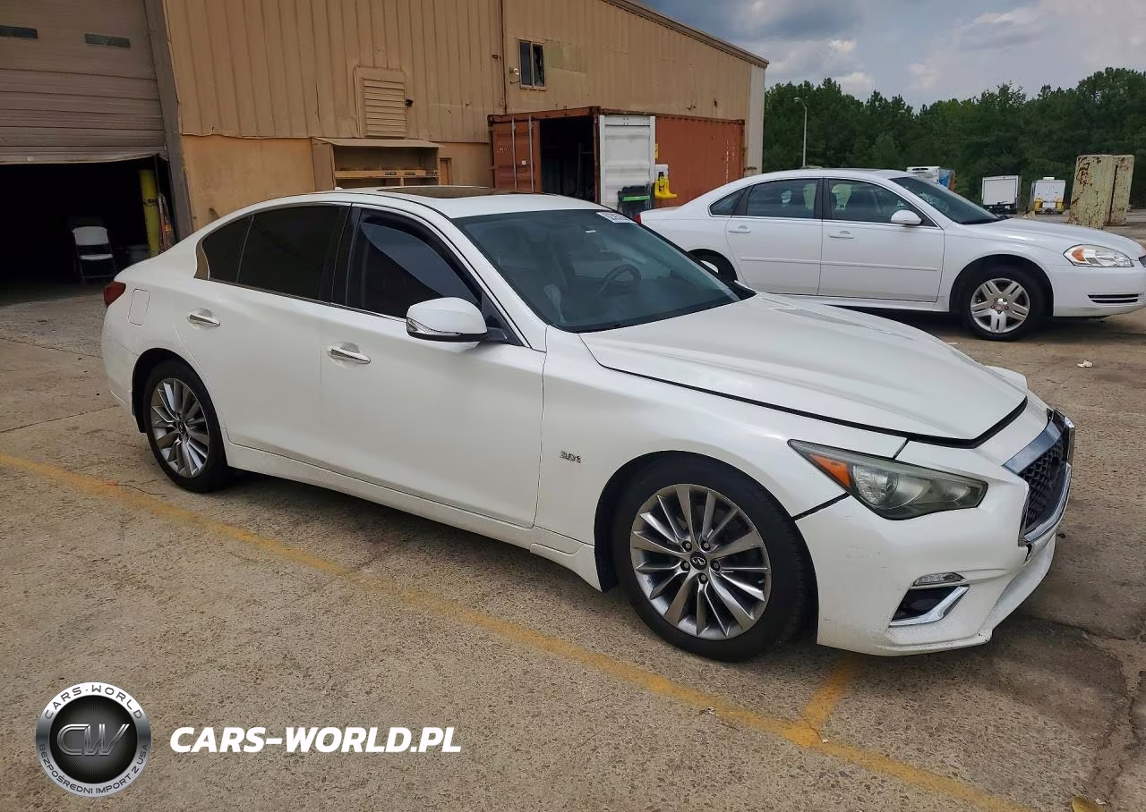 2018 Infiniti Q50 3.0T Luxe VIN:JN1EV7AR2JM444300 - 4