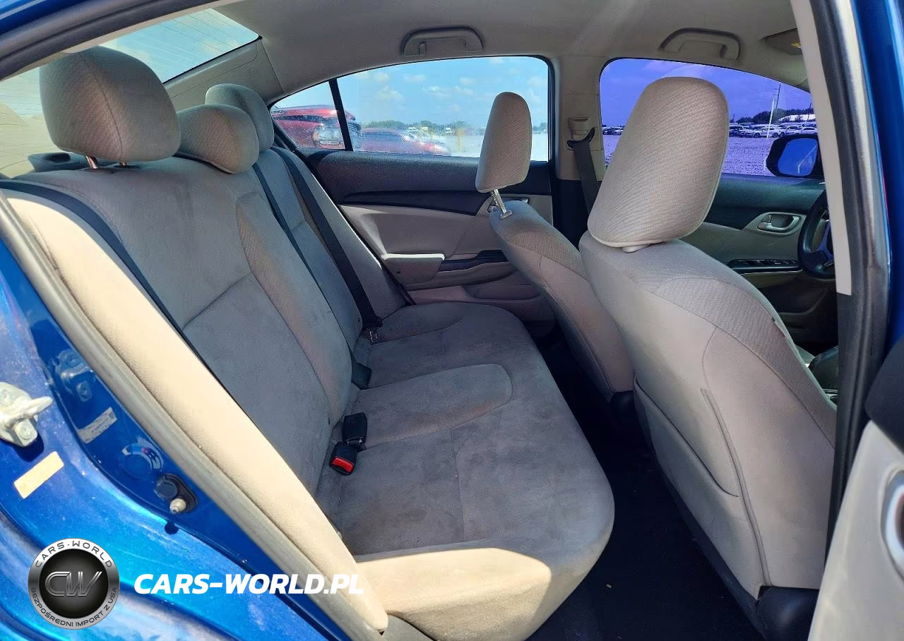 2013 Honda Civic Lx VIN:19XFB2F58DE034798 - 10