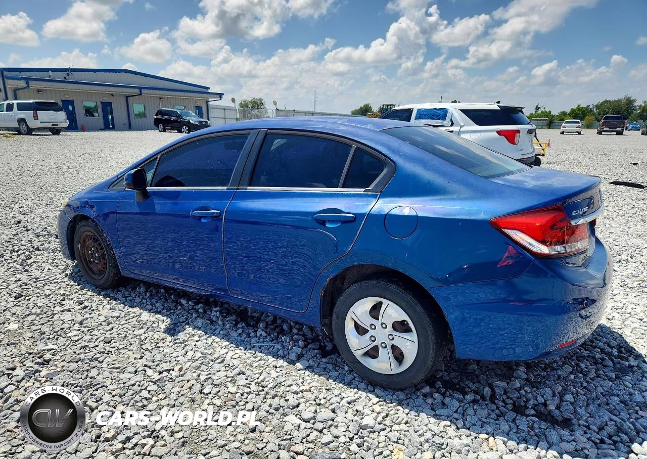 2013 Honda Civic Lx VIN:19XFB2F58DE034798 - 2