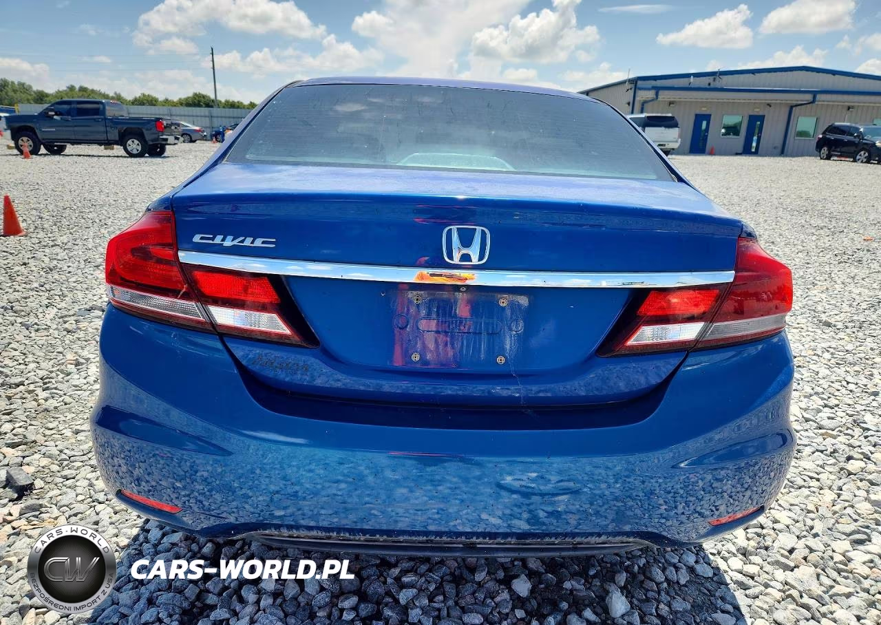 2013 Honda Civic Lx VIN:19XFB2F58DE034798 - 6