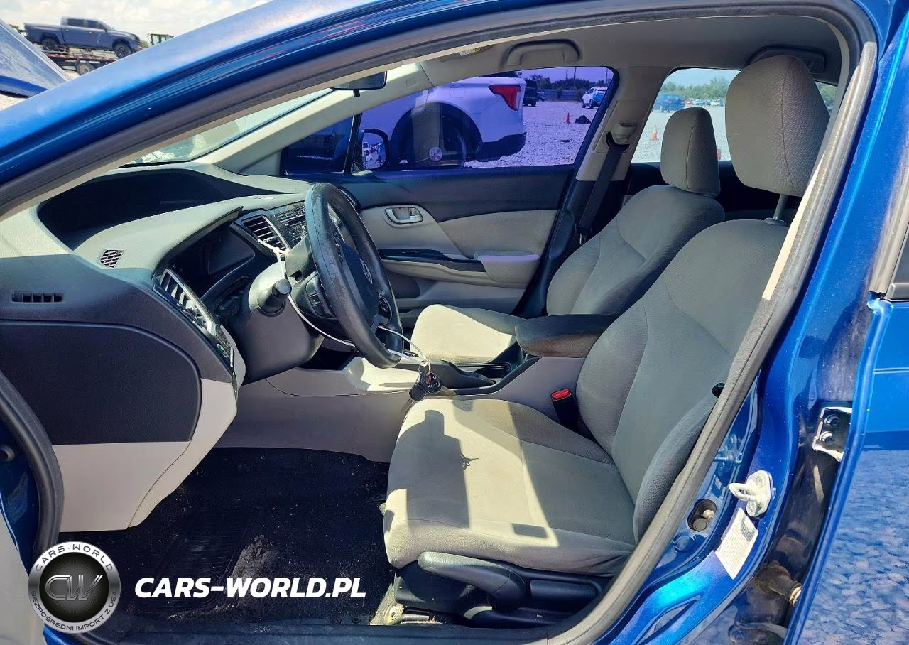 2013 Honda Civic Lx VIN:19XFB2F58DE034798 - 7