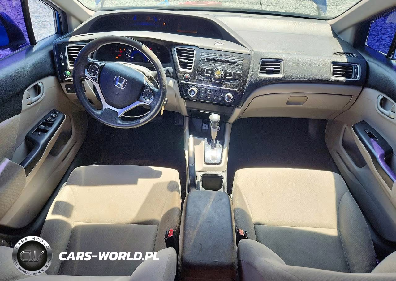 2013 Honda Civic Lx VIN:19XFB2F58DE034798 - 8