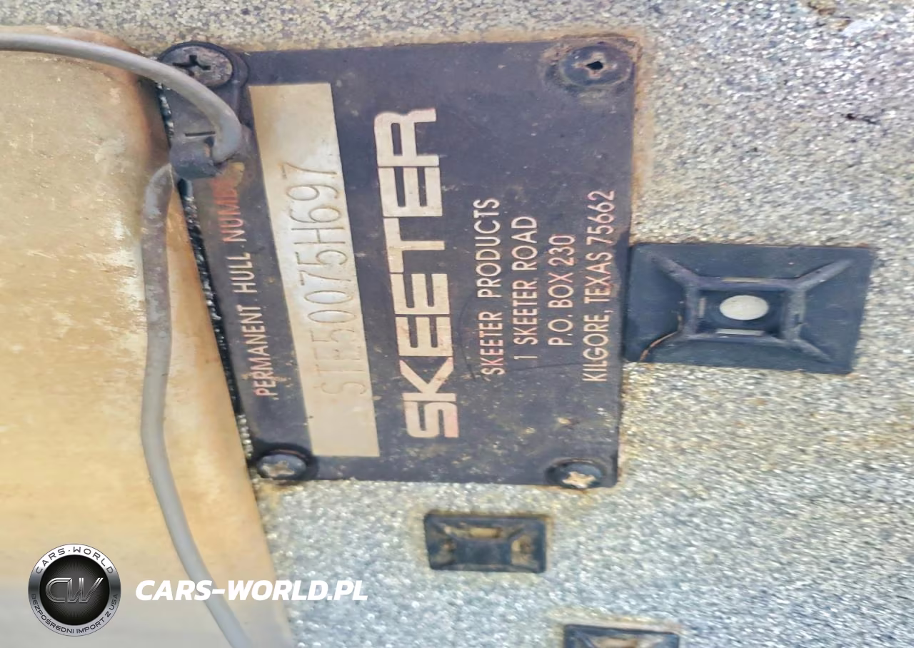 1997 Skeeter Boat VIN:STE50075H697 - 10