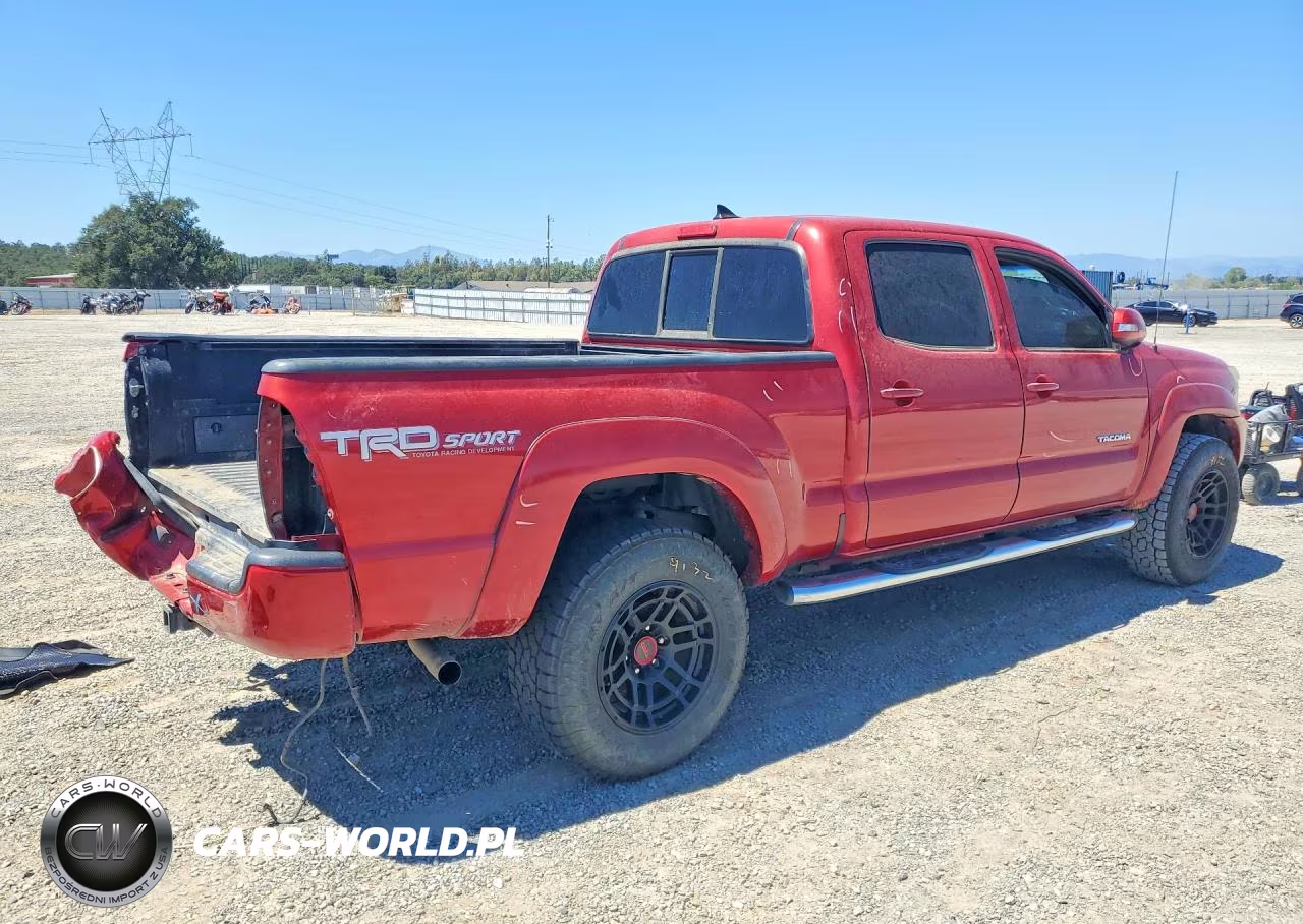 2015 Toyota Tacoma Double Cab Prerunner Long Bed VIN:5TFKU4HN2FX006418 - 3