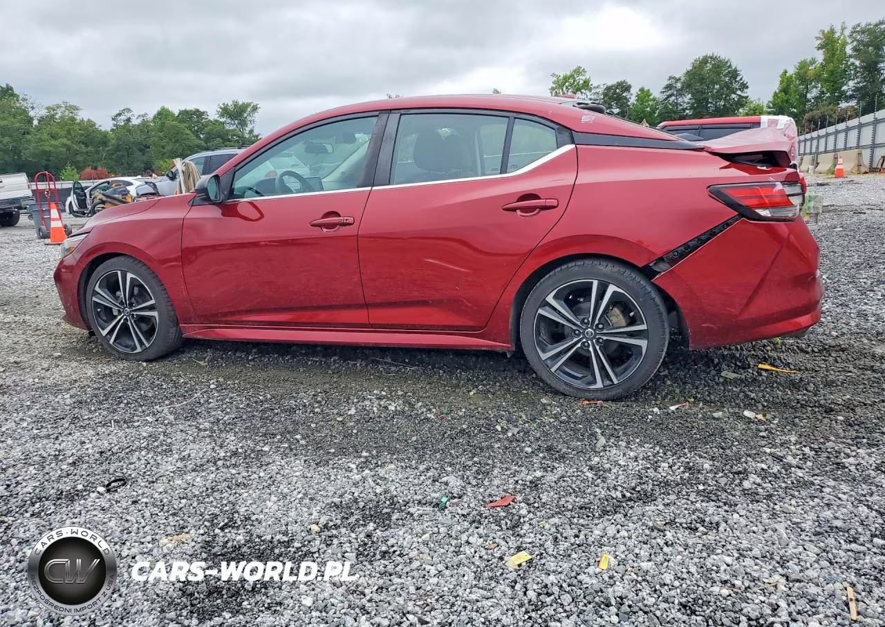 2021 Nissan Sentra Sr VIN:3N1AB8DV3MY326263 - 2