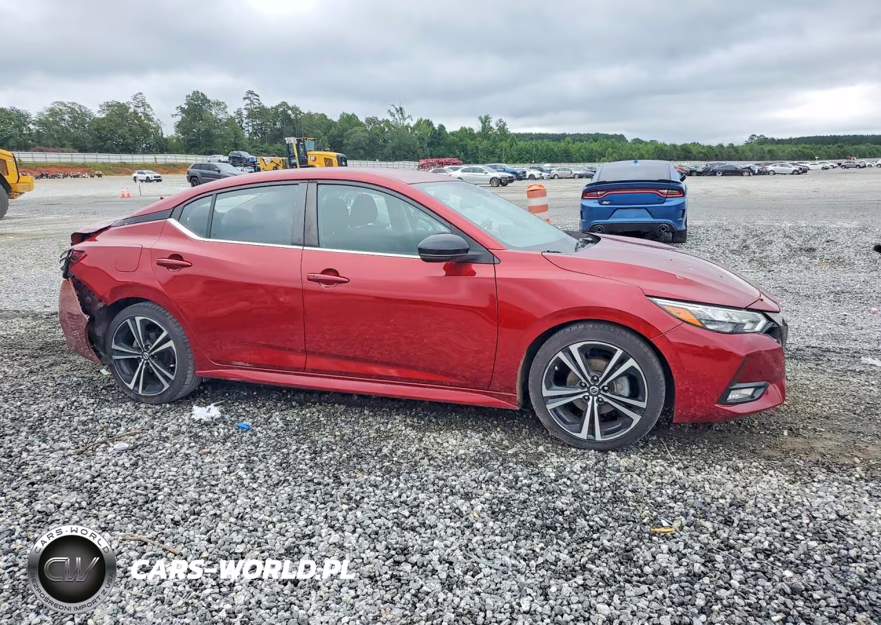 2021 Nissan Sentra Sr VIN:3N1AB8DV3MY326263 - 4