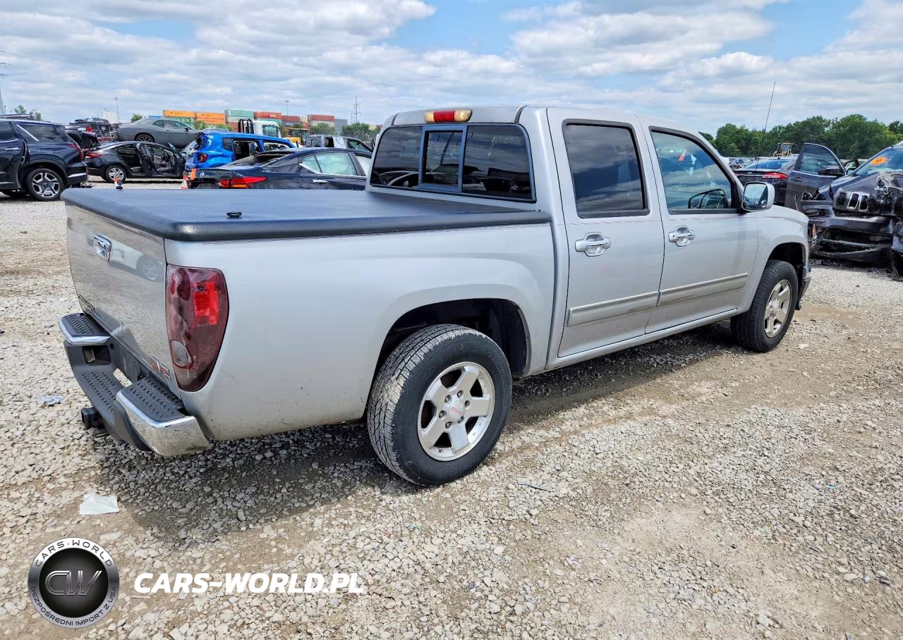 2012 GMC Canyon Sle VIN:1GTD5MFE3C8109653 - 3