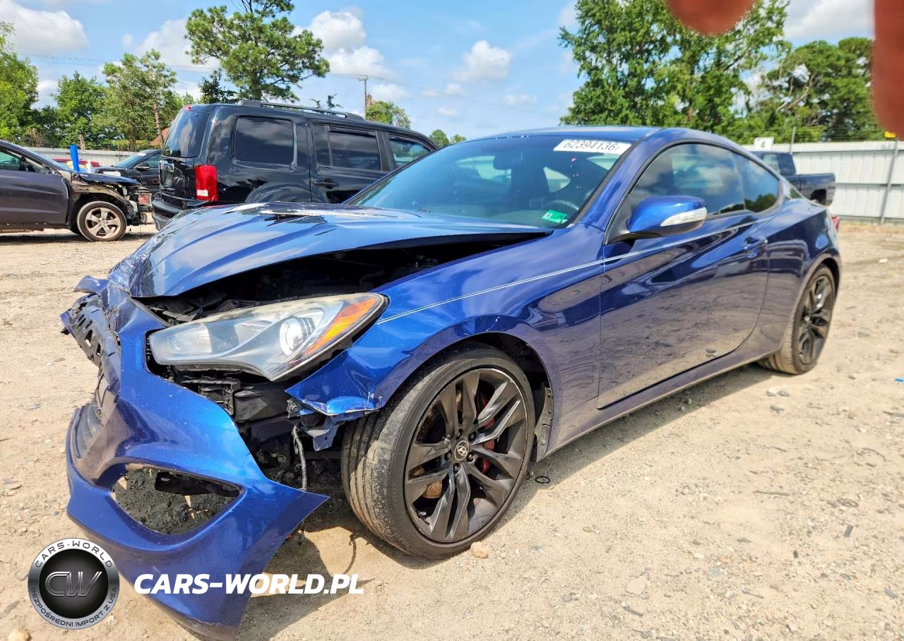 2015 Hyundai Genesis Coupe 3.8 R-Spec VIN:KMHHU6KJ2FU127085 - 1