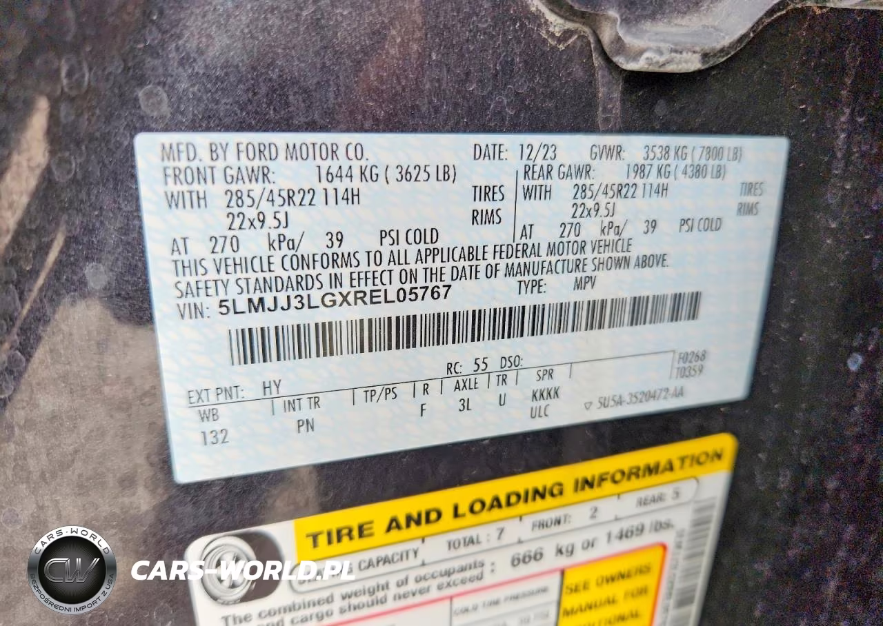 2024 Lincoln Navigator L Reserve VIN:5LMJJ3LGXREL05767 - 13
