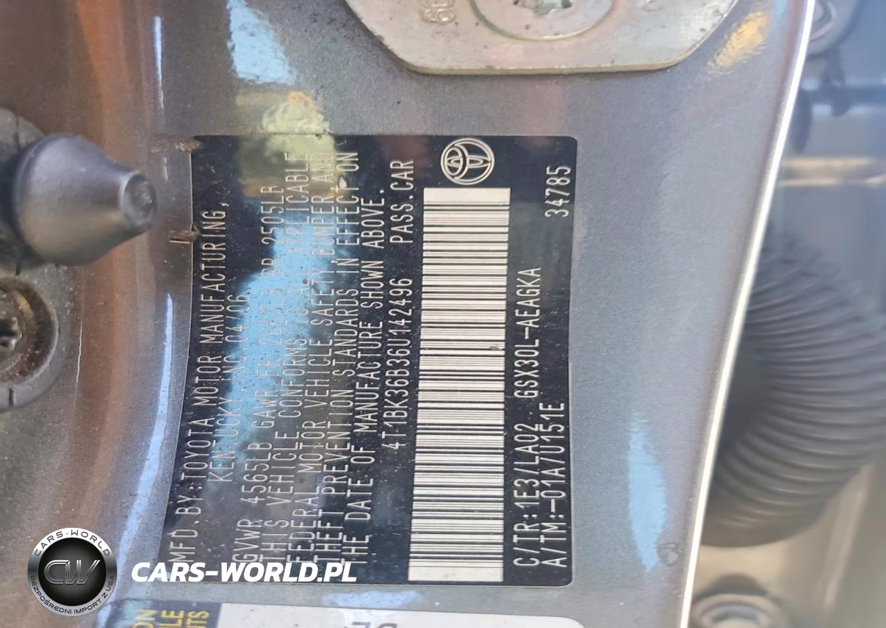 2006 Toyota Avalon Xls VIN:4T1BK36B36U142496 - 12