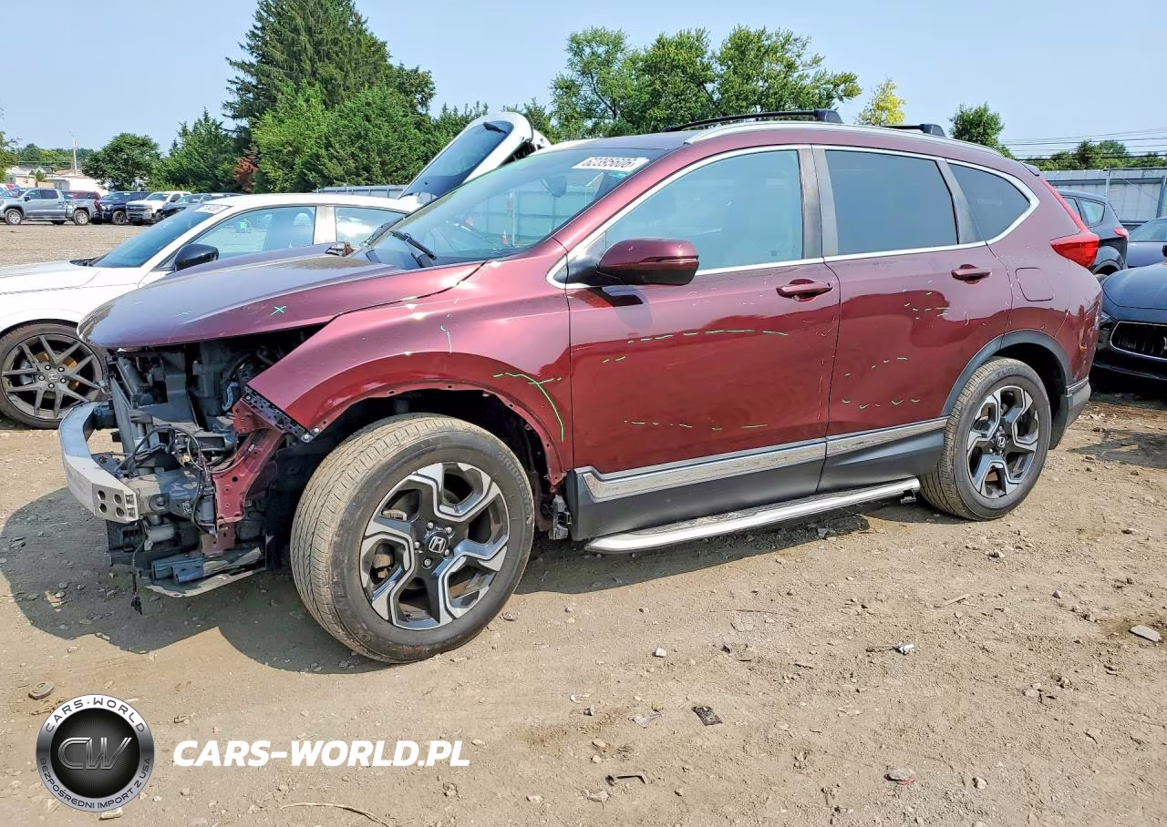 2017 Honda Cr-V Touring VIN:2HKRW2H98HH632893 - 1