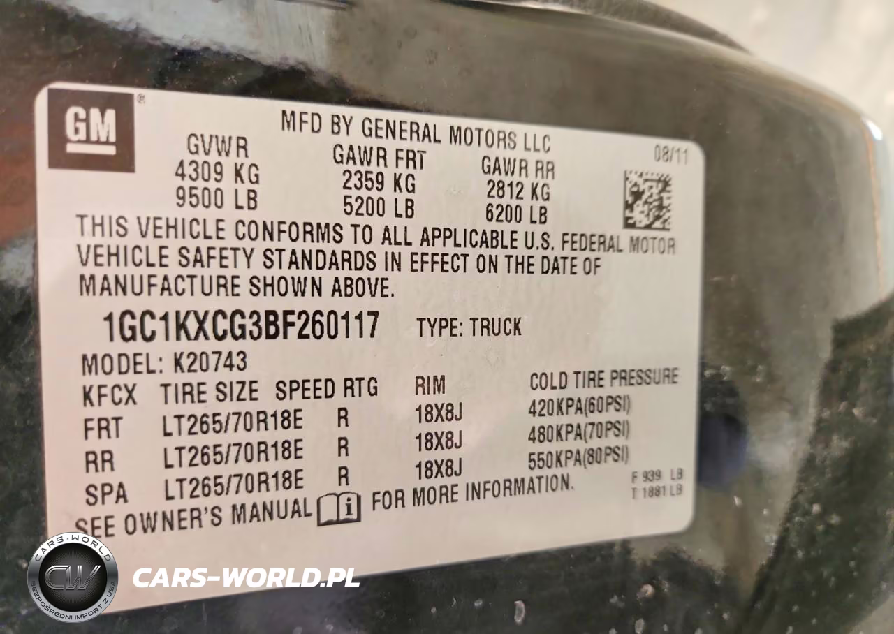 2011 Chevrolet Silverado K2500 Heavy Duty Lt VIN:1GC1KXCG3BF260117 - 12