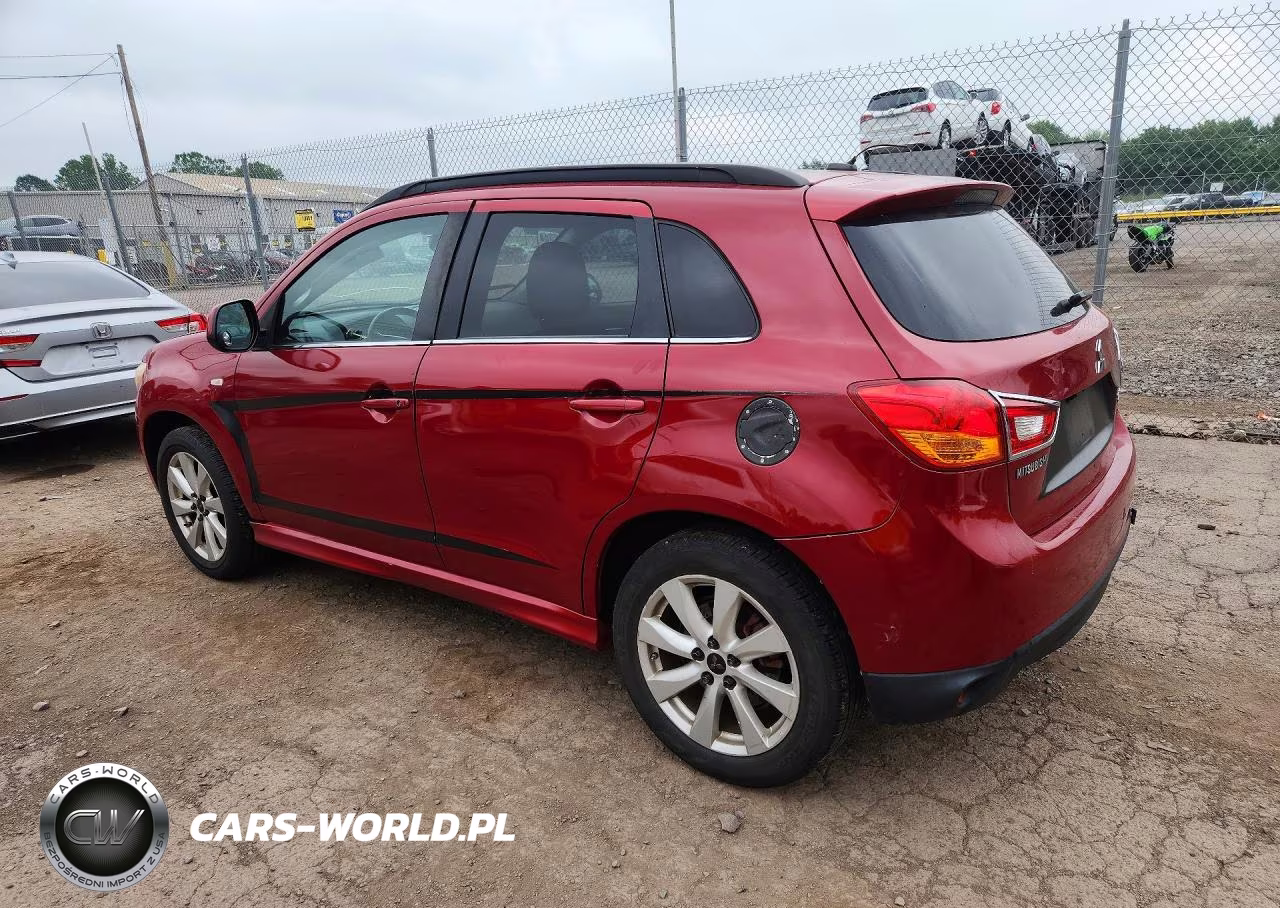 2013 Mitsubishi Outlander Sport Se VIN:4A4AR4AU4DE014617 - 2