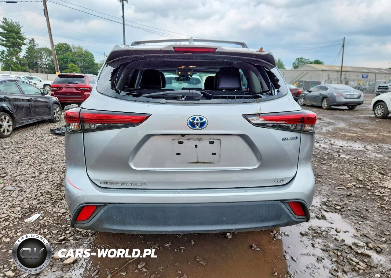 2020 Toyota Highlander Hybrid Xle VIN:5TDHBRCH7LS505666 - 6