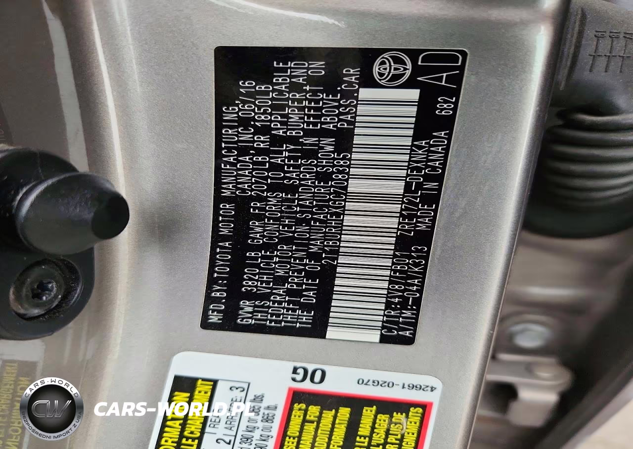 2016 Toyota Corolla Le VIN:2T1BURHEXGC708385 - 12