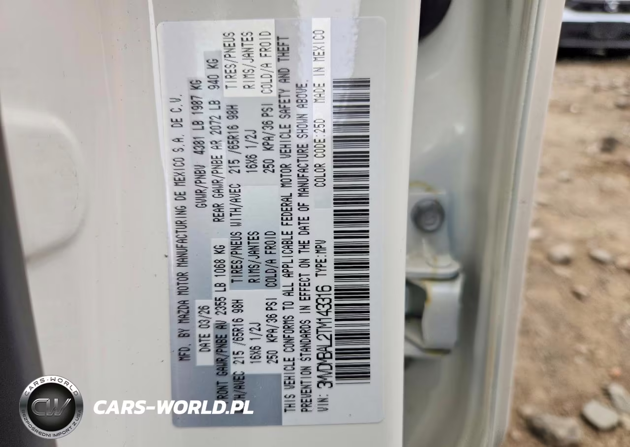 2026 Mazda Cx-30 VIN:3MVDMBAL2TM143316 - 14