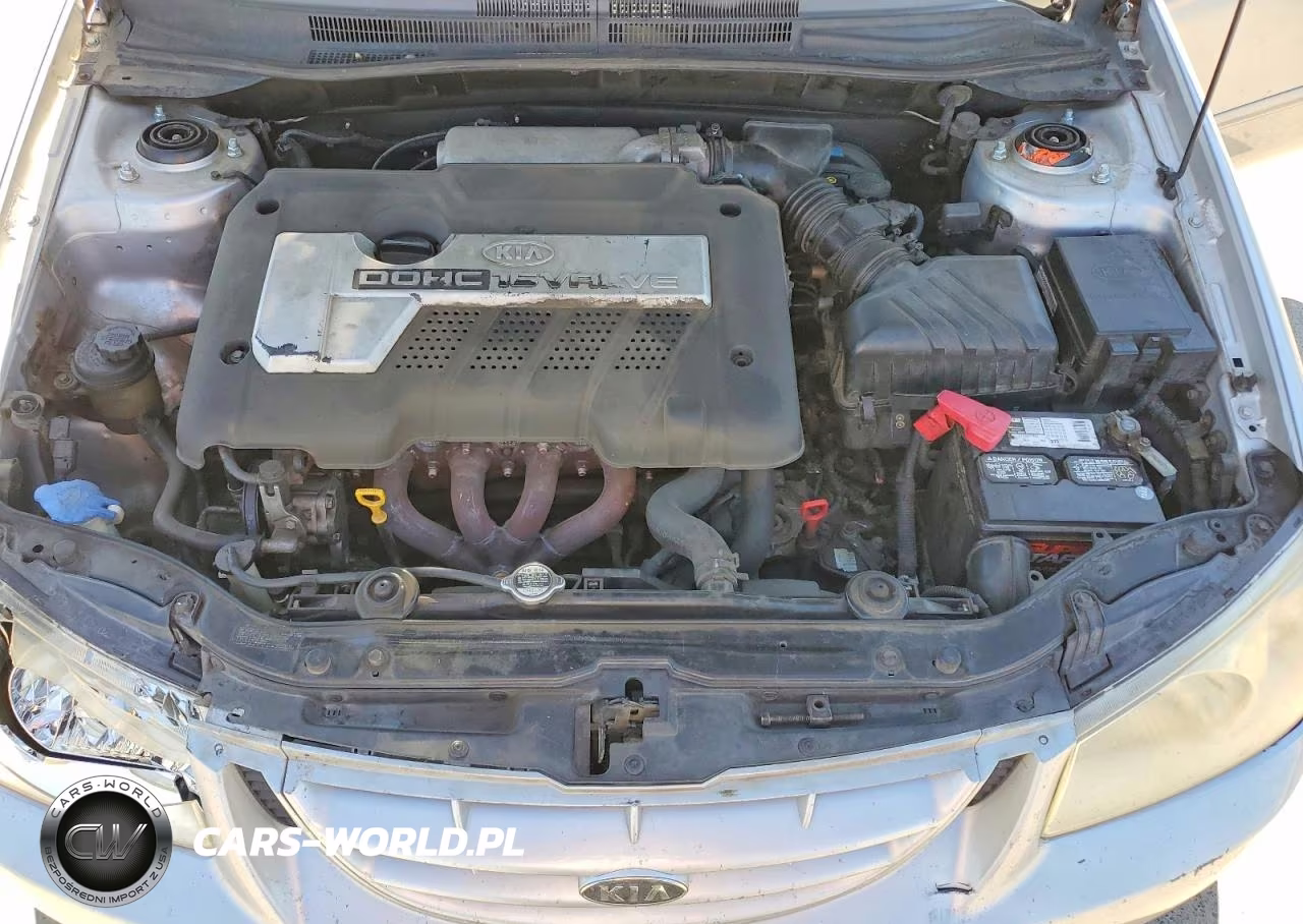 2005 Kia Spectra Lx VIN:KNAFE122X55192339 - 11
