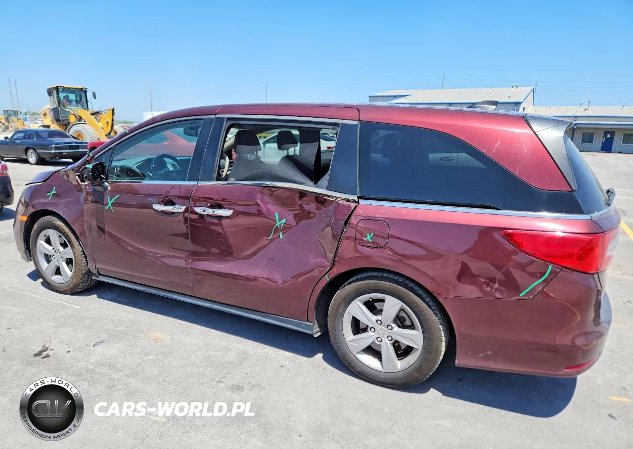 2019 Honda Odyssey Exl VIN:5FNRL6H71KB062725 - 2